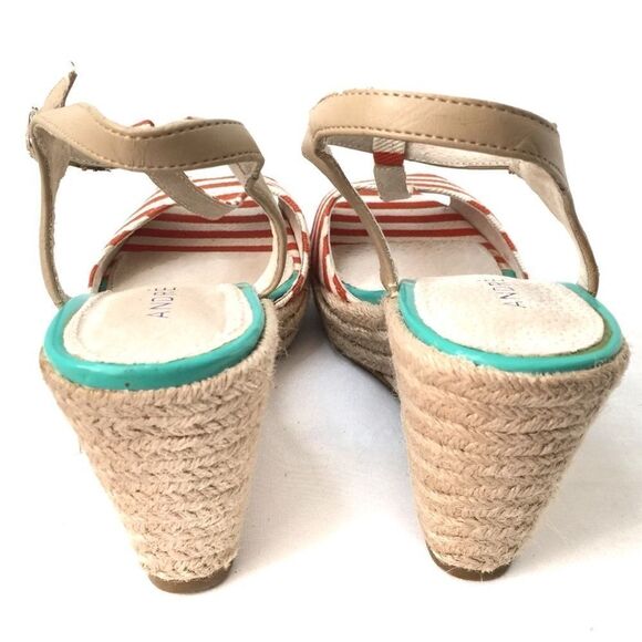 NEW Andre Striped Espadrille Sandal in EU Size 39 - Picture 8 of 15